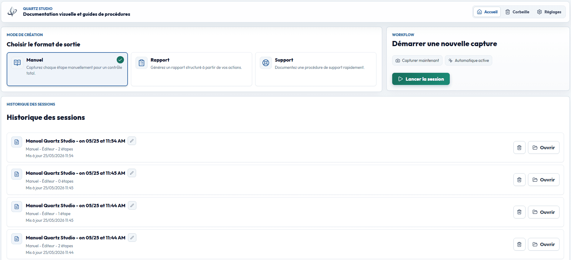 Démarrez votre documentation en quelques secondes