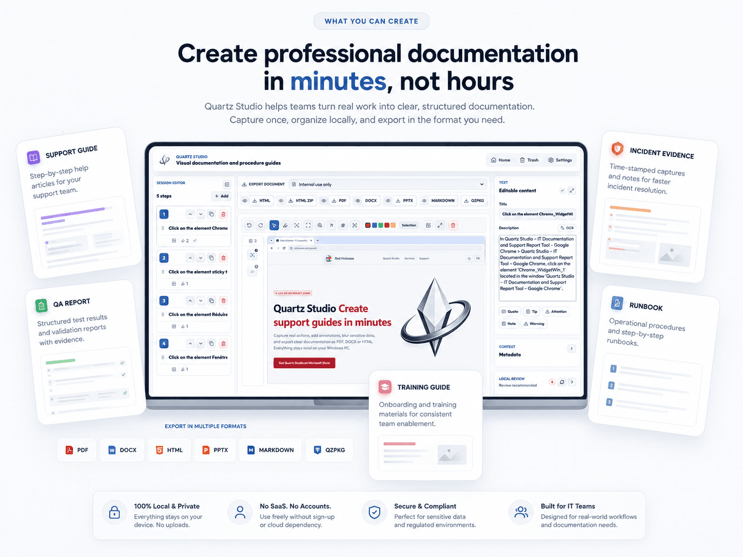 Créez les documents que vos équipes utilisent vraiment